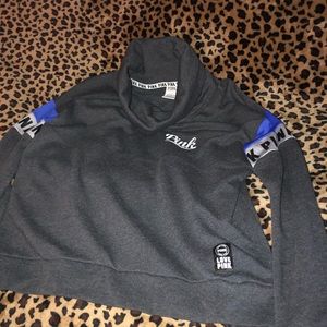 Pink brand cow neck pull over (used)